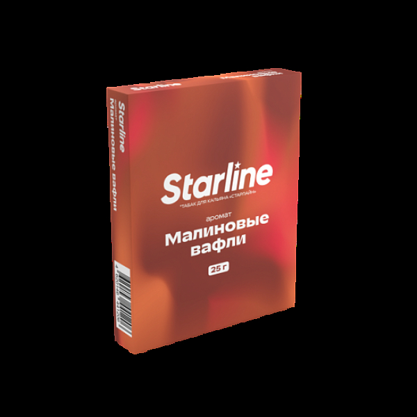 Табак Starline Малиновые Вафли 25 грамм в Сочи