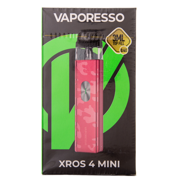 POD-система Vaporesso Xros 4 Mini Camo Red в Сочи