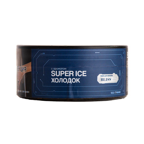 Табак BLISS Super Ice Холодок 100 грамм в Сочи