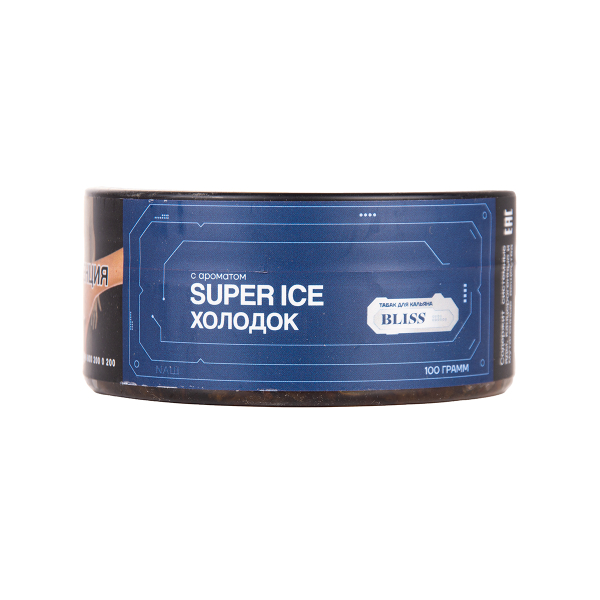 Табак BLISS Super Ice Холодок 40 грамм в Сочи