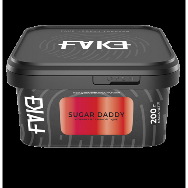 Табак Fake Sugar Daddy Клубника В Сахарной Пудре 200 грамм в Сочи
