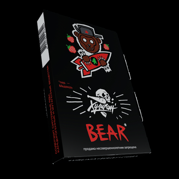Табак Хулиган Bear Клубника С Елкой 25 грамм в Сочи