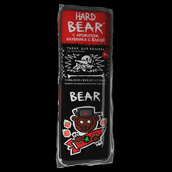 Табак Хулиган Hard Bear Клубника С Елкой 200 грамм в Сочи