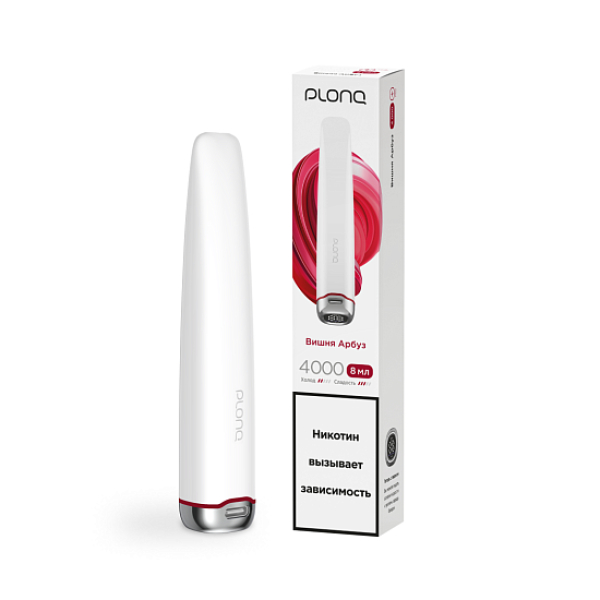 Электронка Plonq Plus Pro Вишня Арбуз 4000 затяжек в Сочи