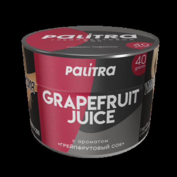 Табак Palitra Grapefruit Juice Грейпфрутовый Сок 40 грамм в Сочи