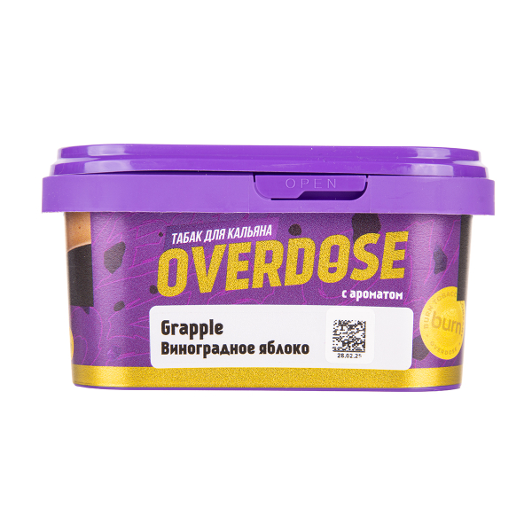 Табак Overdose Grapple 200 грамм в Сочи