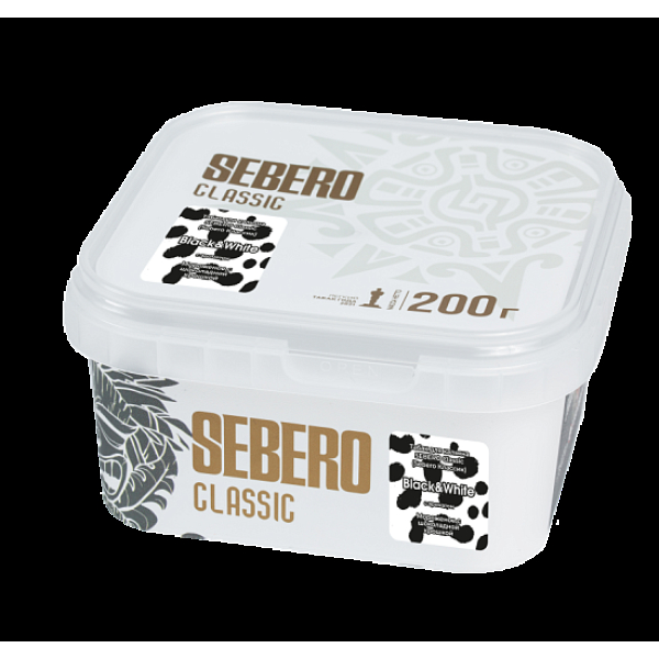 Табак Sebero Black& White 200 грамм в Сочи