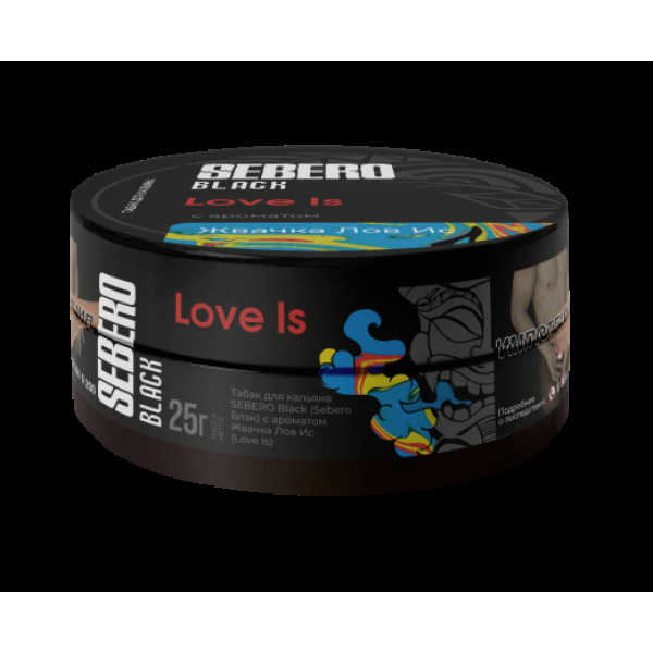 Табак Sebero Black Black Love Is 25 грамм в Сочи