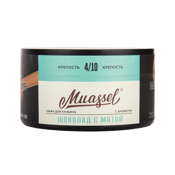 Табак Muassel Medium Шоколад С мятой 200 грамм в Сочи