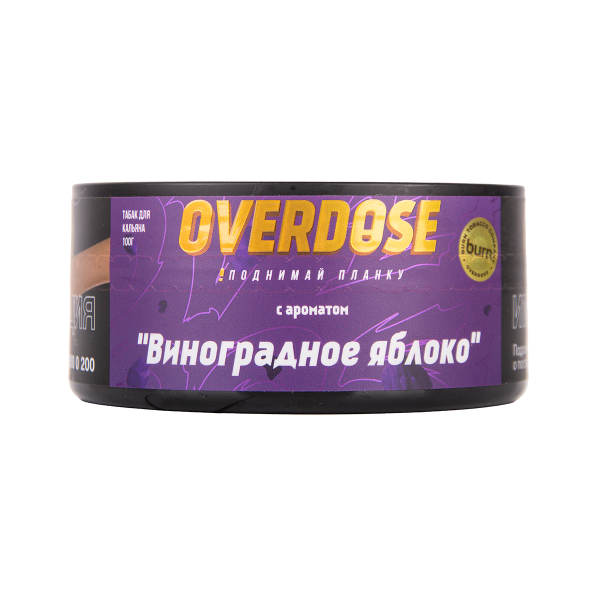 Табак Overdose Grapple 25 грамм в Сочи