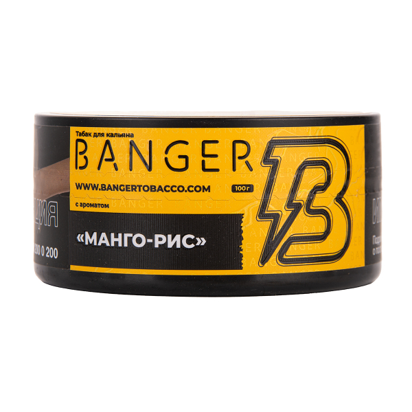 Табак Banger Mango Rice 100 грамм в Сочи