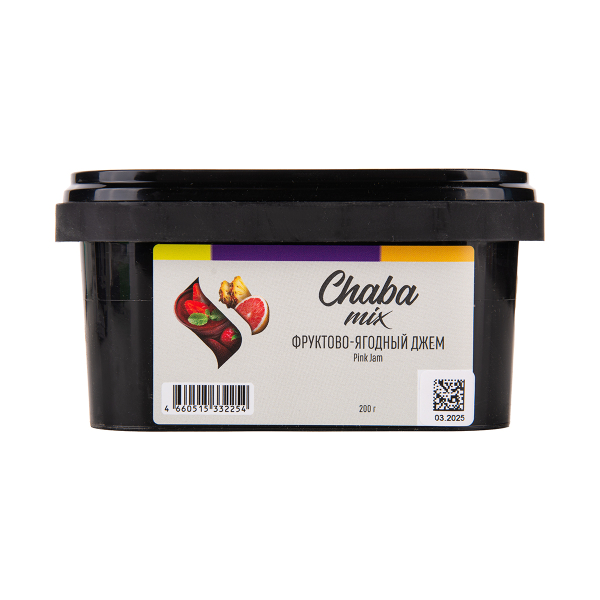 Безникотиновая смесь Chaba Pink Jam Nicotine Free 200 грамм в Сочи