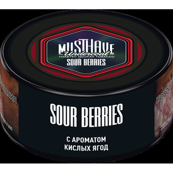 Табак Must have Sour Berries 25 грамм в Сочи