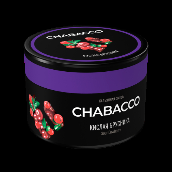 Бестабачная смесь Chabacco Medium Sour Cowberry 40 грамм в Сочи