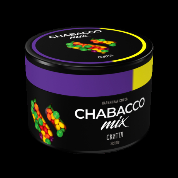 Бестабачная смесь Chabacco Mix Medium Skittle 40 грамм в Сочи