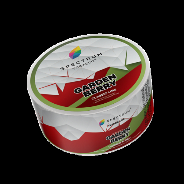 Табак Spectrum Cl Garden Berry Садовые Ягоды 25 грамм в Сочи