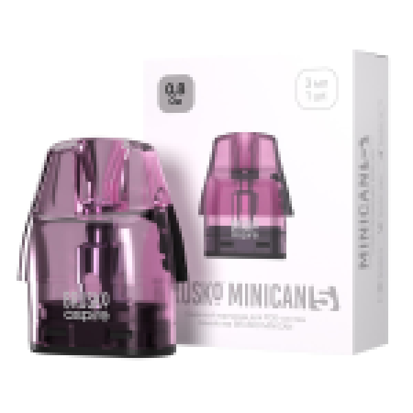 Картридж Brusko Minican 5 3 Мл 08 Ом Розовый Pink Упак. 1 Шт. в Сочи