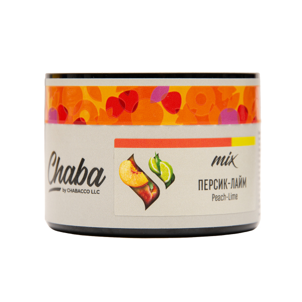 Бестабачная смесь Chaba Mix Peach Lime Nicotine Free 40 грамм в Сочи