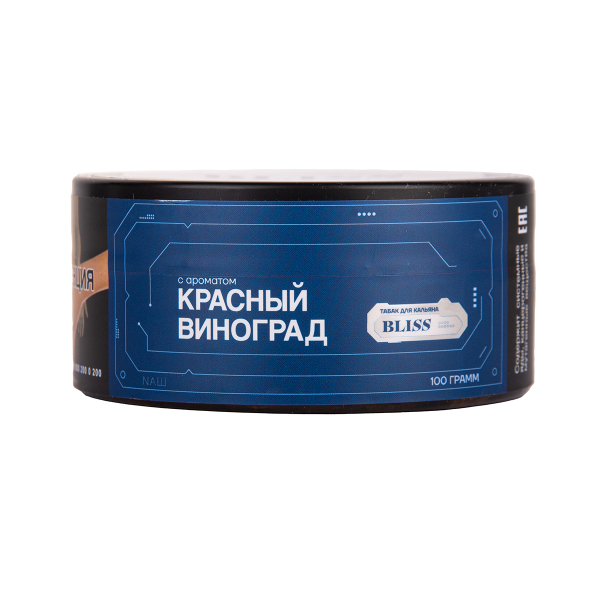 Табак BLISS Красный Виноград 100 грамм в Сочи
