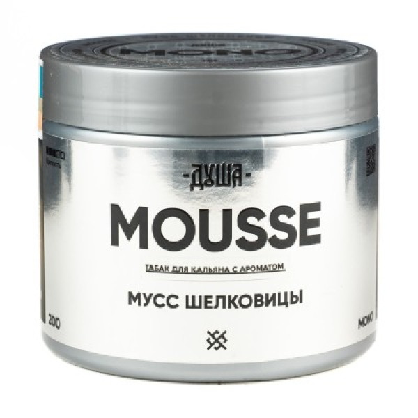 Табак Душа Mousse Мусс Шелковицы 200 грамм в Сочи