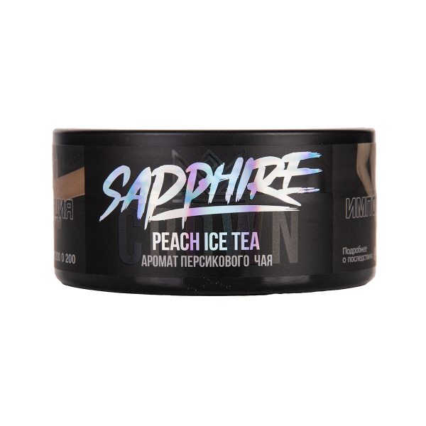 Табак Sapphire Crown Peach Ice Tea 100 грамм в Сочи