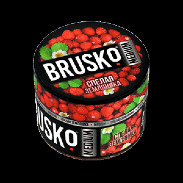 Бестабачная смесь Brusko Спелая Земляника 50 грамм в Сочи