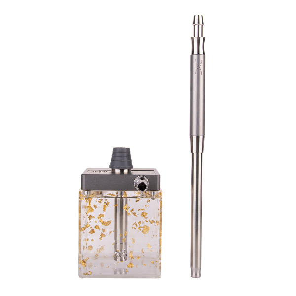 Кальян Hoob Subatom Space Grey X Ss | Cube Mini Gold в Сочи