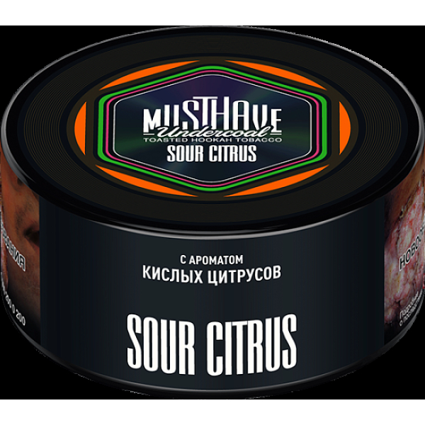 Табак Must Have Sour Citrus 125 грамм в Сочи