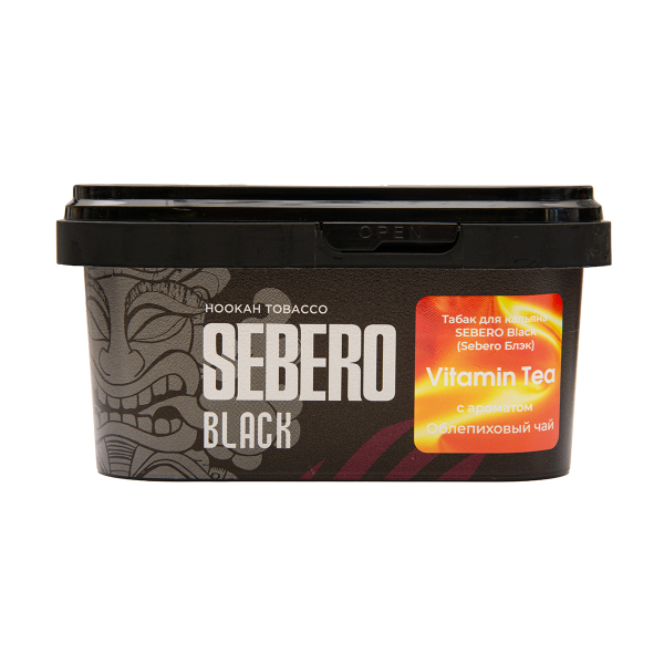 Табак Sebero Black Vitamin Tea Облепиховый Чай 200 грамм в Сочи