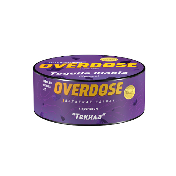 Табак Overdose Tequila Diabla 25 грамм в Сочи