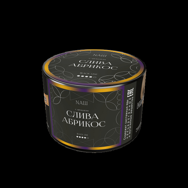 Табак Nаш Black Слива Абрикос 40 грамм в Сочи
