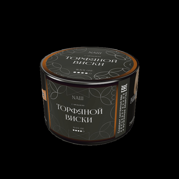 Табак Nаш Black Торфяной Виски 40 грамм в Сочи