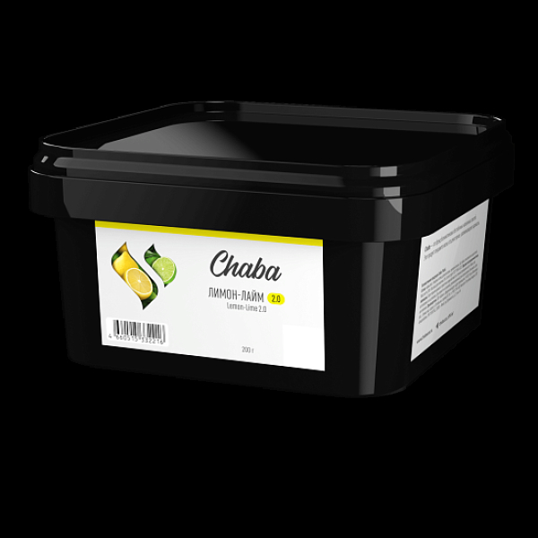 Безникотиновая смесь Chaba Lemon Lime 2.0 Лимон Лайм 200 грамм в Сочи