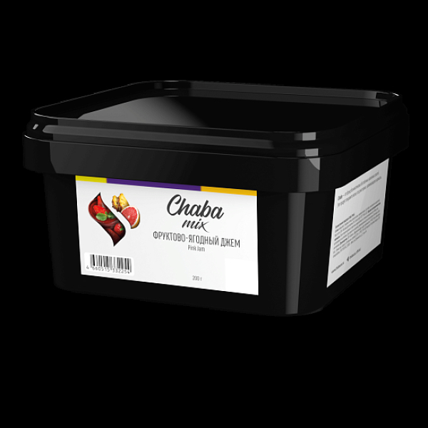 Безникотиновая смесь Chaba Mix Pink Jam Фруктово Ягодный Джем 200 грамм в Сочи