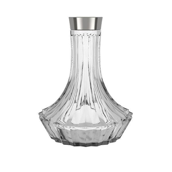 Колба Alpha Hookah Craft Twistlock На Резьбе Прозрачная  Silver в Сочи