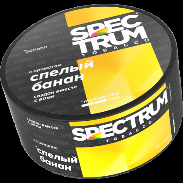 Табак Spectrum Md Banana Спелый Банан 25 грамм в Сочи