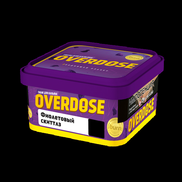 Табак Overdose Фиолетовый Скиттлз 200 грамм в Сочи