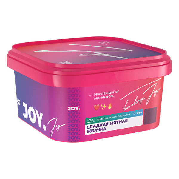 Табак Joy Сладкая Мятная Жвачка 26. 200 грамм в Сочи