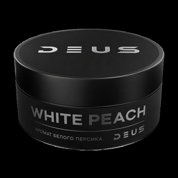 Табак Deus White Peach Белый Персик 100 грамм в Сочи