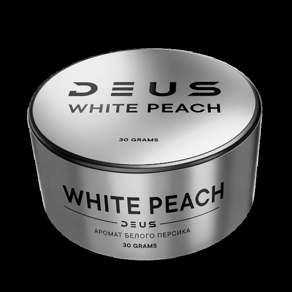 Табак Deus White Peach Белый Персик 30 грамм в Сочи