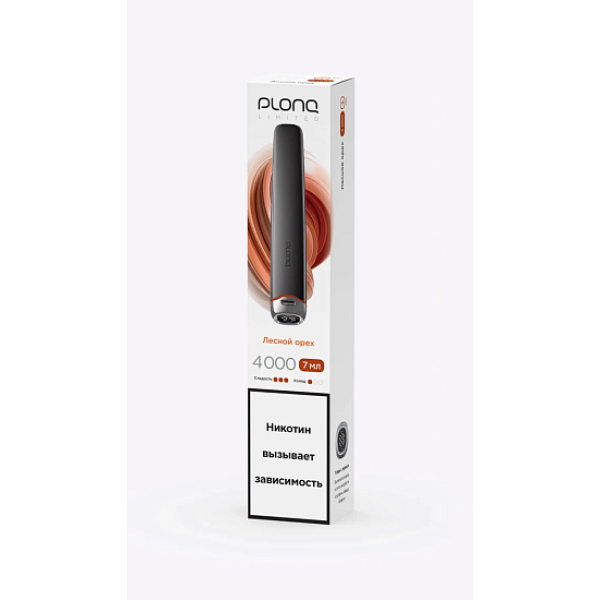 Электронка Plonq Plus Pro Black Лесной Орех 4000 затяжек в Сочи