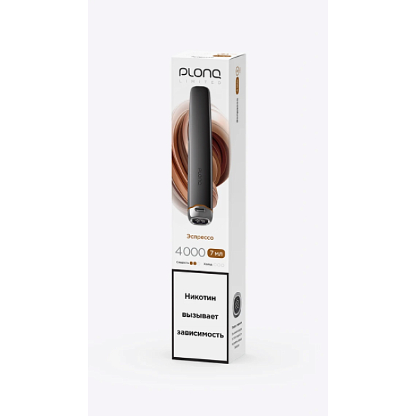Электронка Plonq Plus Pro Black Эспрессо 4000 затяжек в Сочи