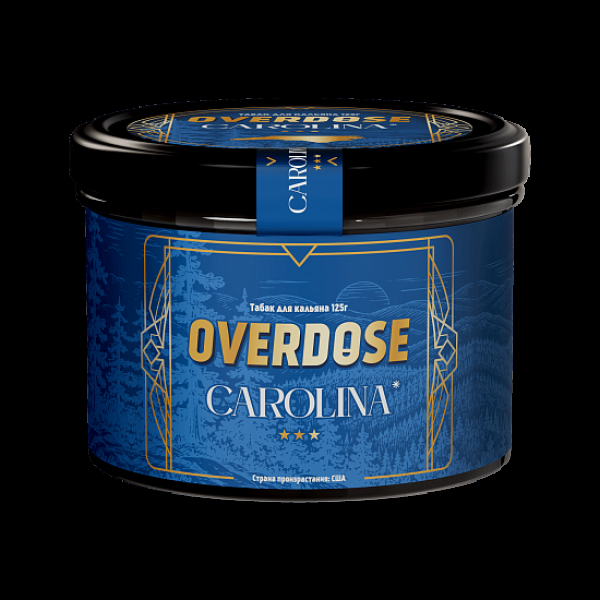 Табак Overdose No Aroma Америка Carolina 125 грамм в Сочи