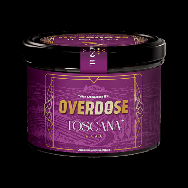Табак Overdose No Aroma Италия Toscana 125 грамм в Сочи