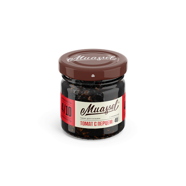 Табак Muassel Medium Томат С Перцем 40 грамм в Сочи