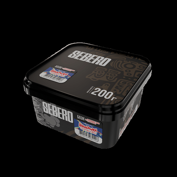Табак Sebero Black Бчк Смородиновая Шипучка 200 грамм в Сочи
