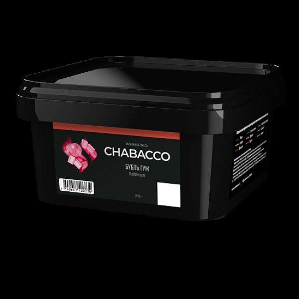 Бестабачная смесь Chabacco Bubble Gum Бубль Гум Medium 200 грамм в Сочи
