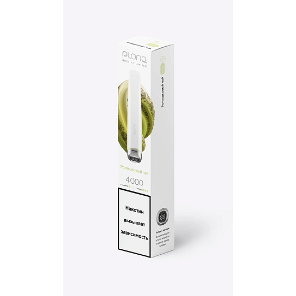 Электронная сигарета Plonq Plus Pro  Ромашковый Чай 4000 затяжек в Сочи