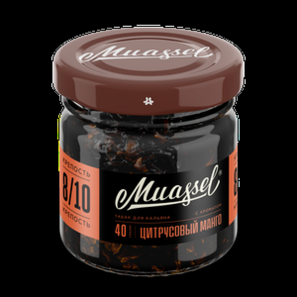 Табак Muassel Extra Strong Цитрусовый Манго 40 грамм в Сочи