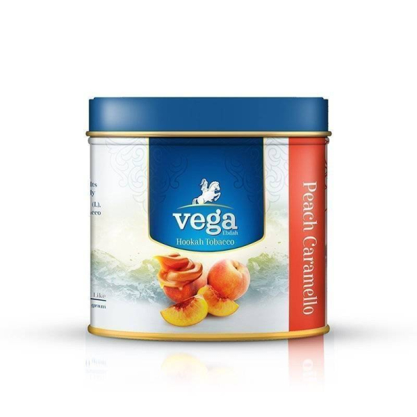 Табак Vega Peach Caramello 100 грамм в Сочи